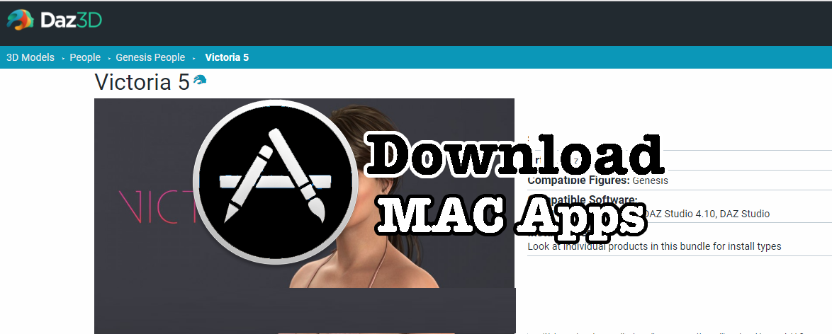 Daz Studio Pro 4.10 Mac Crack + Serial Key Download